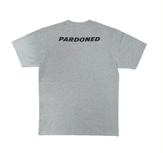 Camo logo grey tee