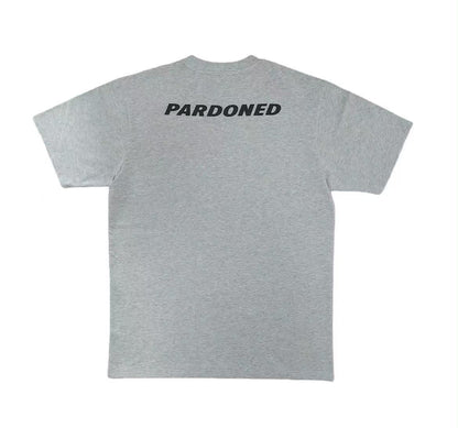 Camo logo grey tee